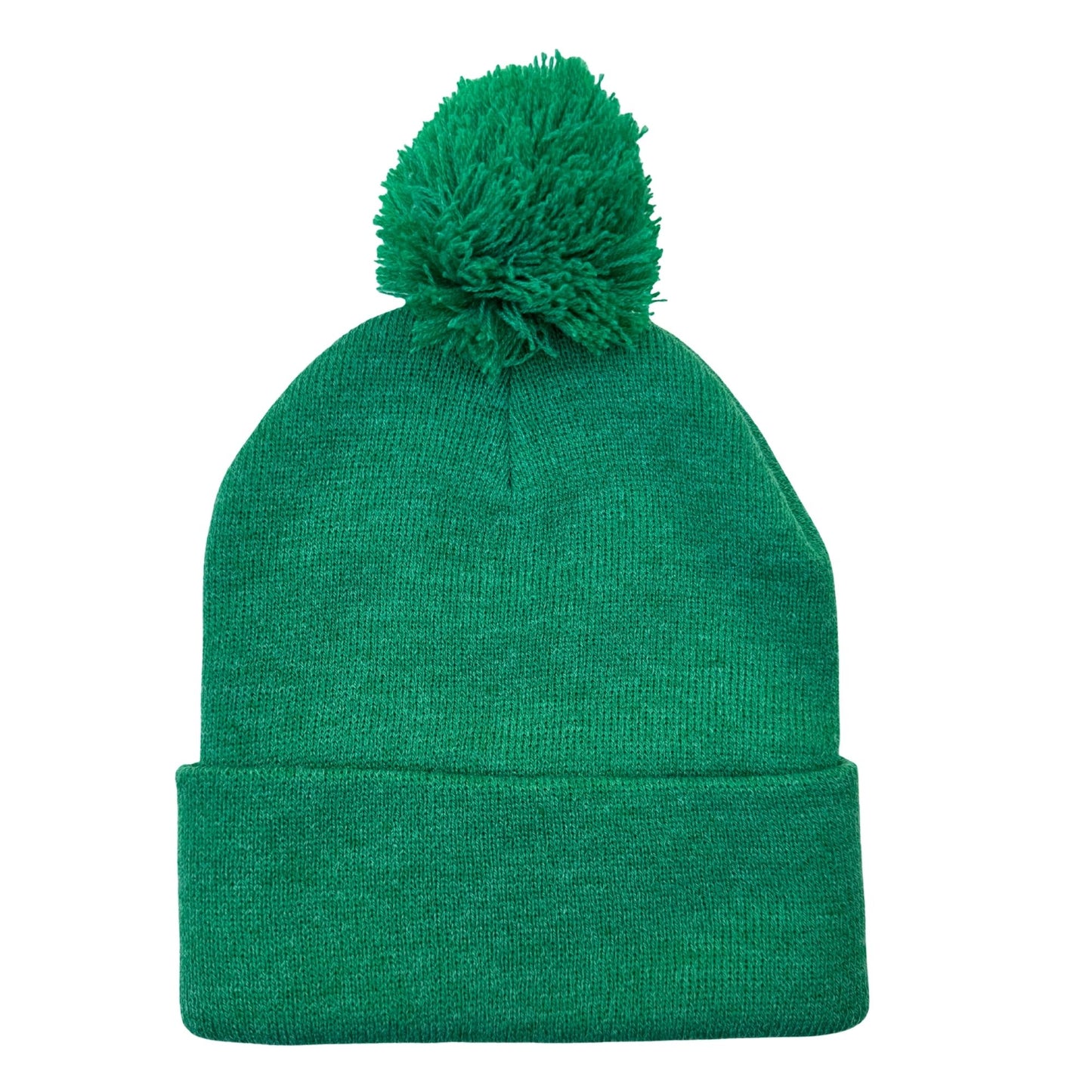 Pom Pom Knit Beanie + Mars Patch