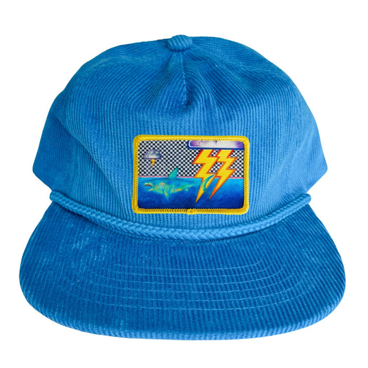 Corduroy Rope Snapback Hat + Mars Patch