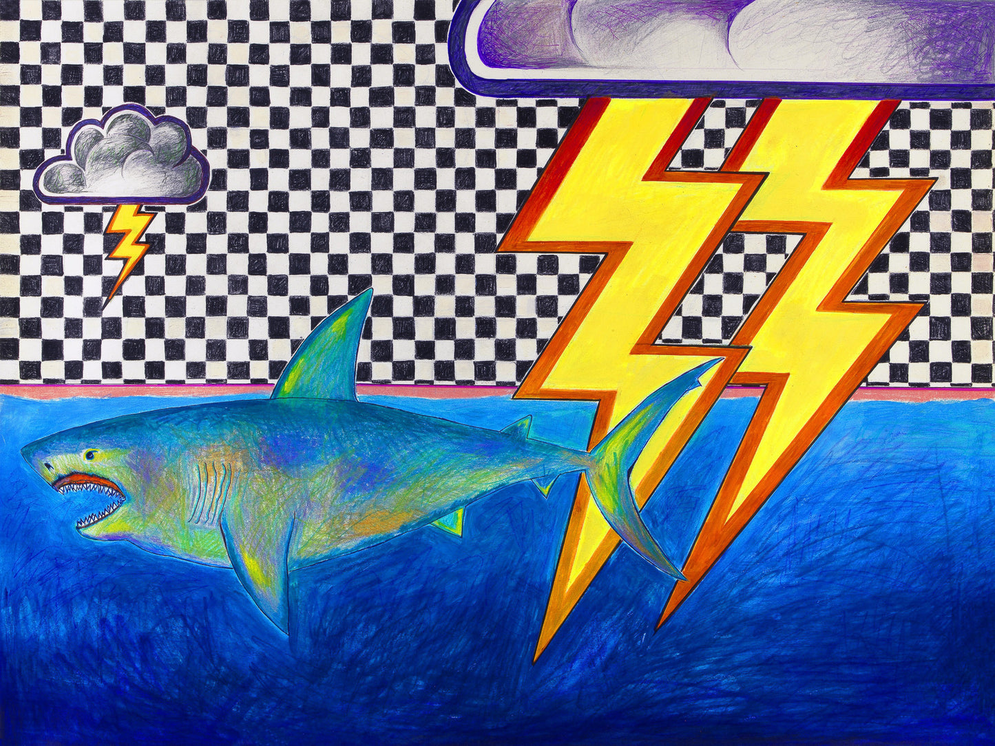 Lightning Bites - Art Print