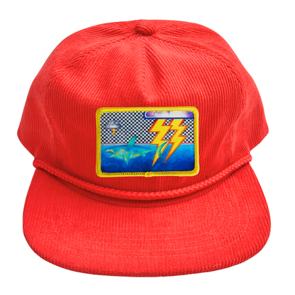 LIGHTNING BITES - Yellow Border - Headwear