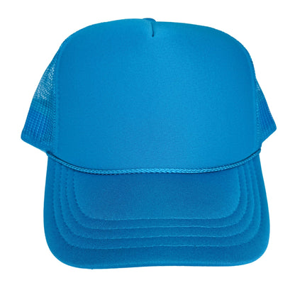 5-Panel High Crown Foam Trucker Hat With Rope + Mars Patch