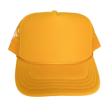 5-Panel High Crown Foam Trucker Hat With Rope + Mars Patch