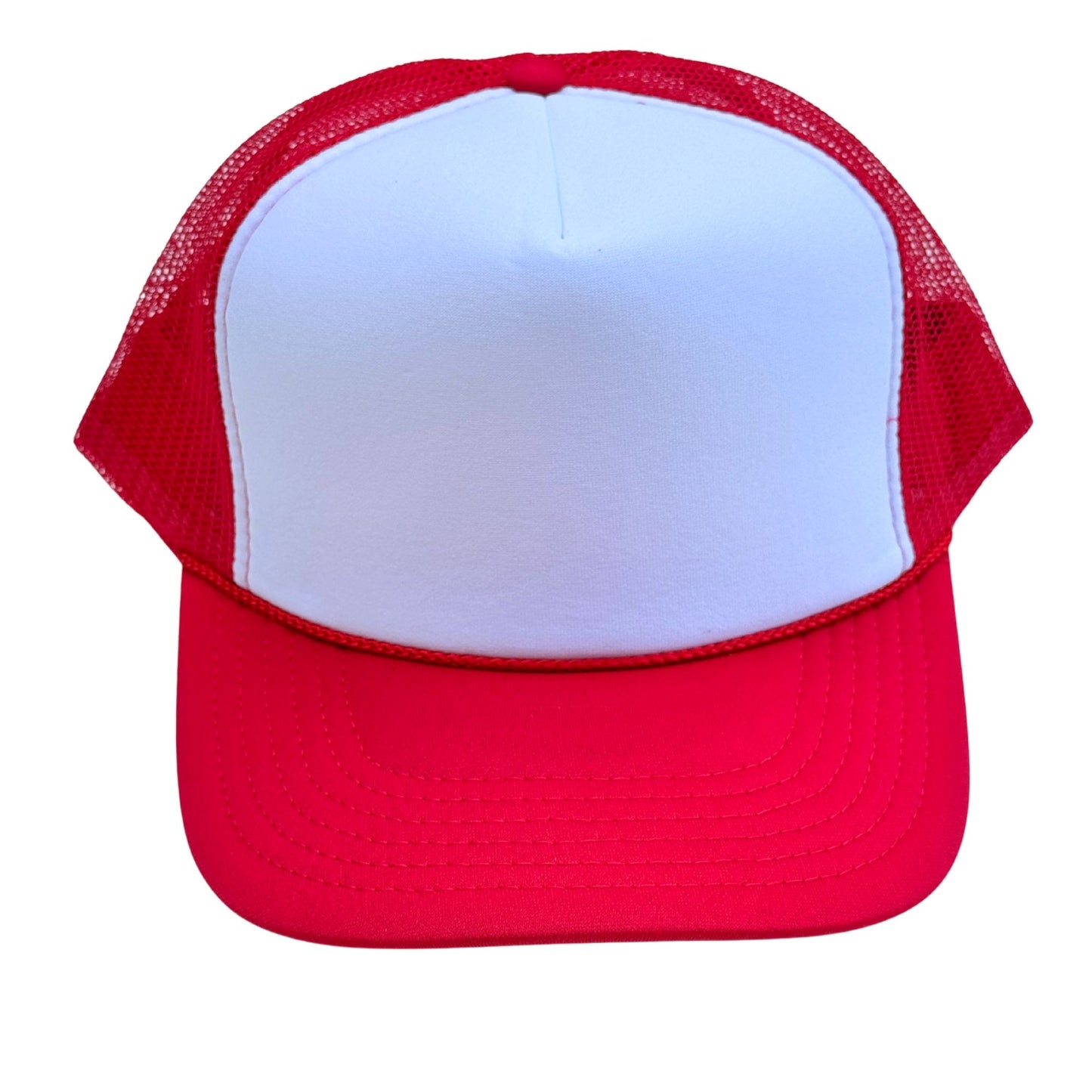 5-Panel High Crown Foam Trucker Hat + Mars Patch