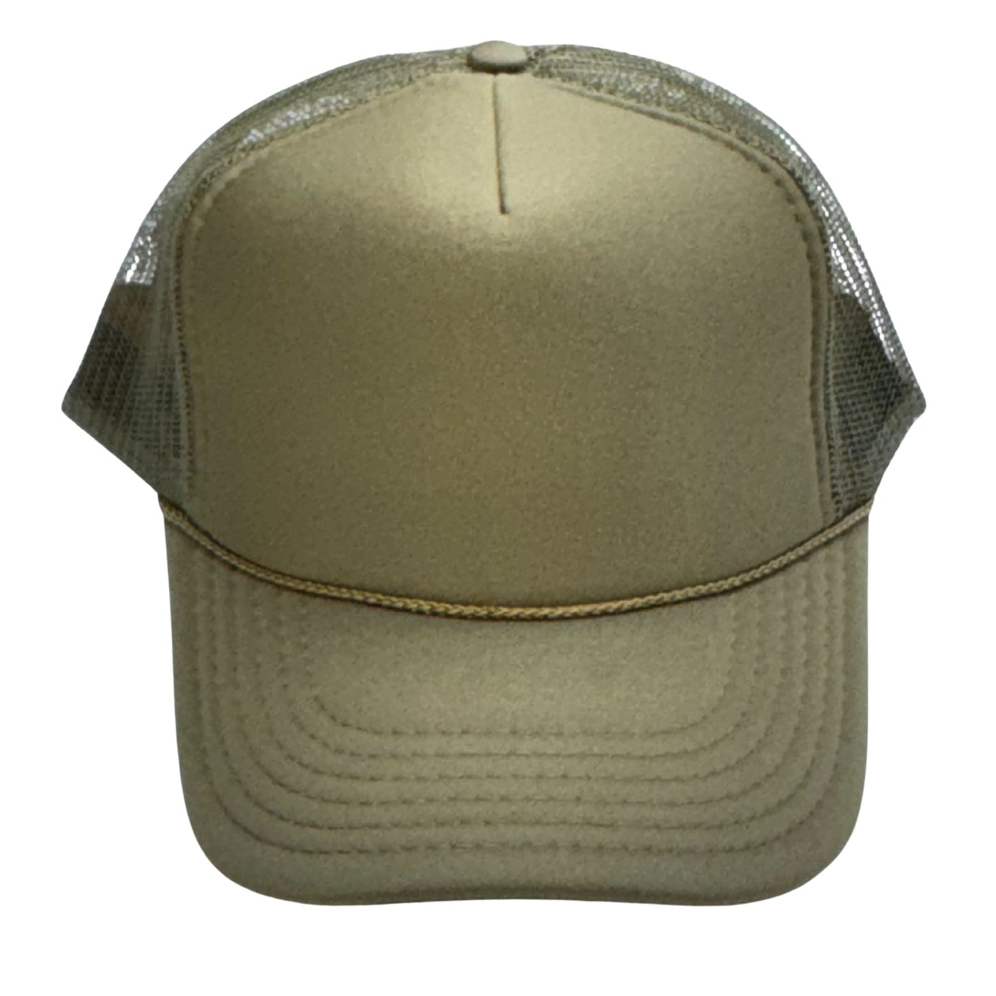 5-Panel High Crown Foam Trucker Hat With Rope + Mars Patch