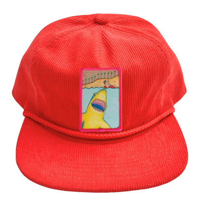 Corduroy Rope Snapback Hat + Mars Patch
