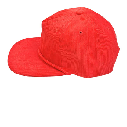 Corduroy Rope Snapback Hat + Mars Patch