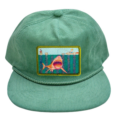 Corduroy Rope Snapback Hat + Mars Patch