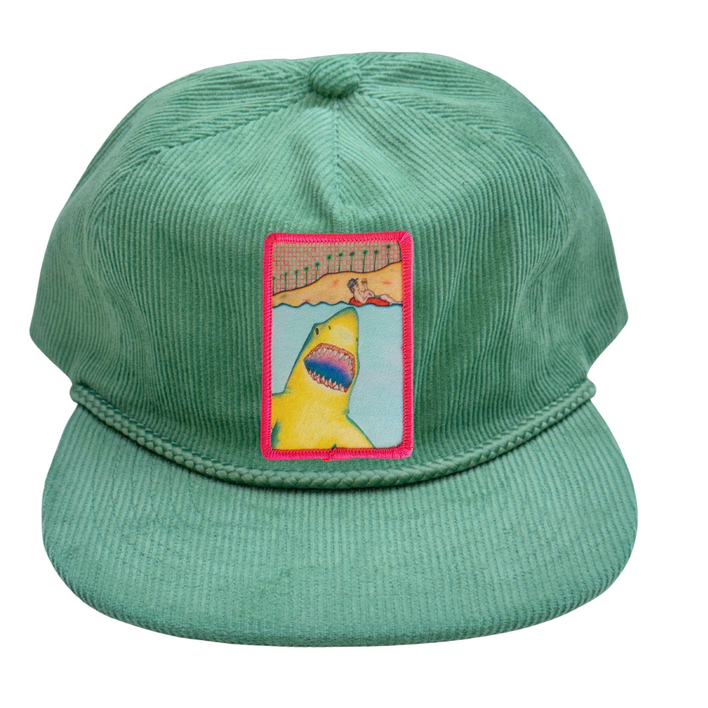 Corduroy Rope Snapback Hat + Mars Patch