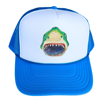 5-Panel High Crown Foam Trucker Hat + Mars Patch