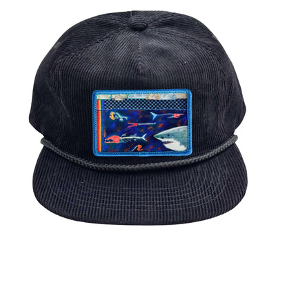Corduroy Rope Snapback Hat + Mars Patch