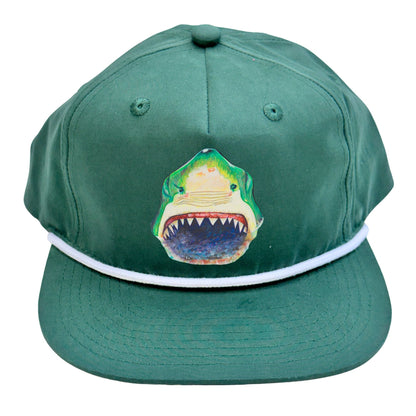 5-Panel Flat Bill Rope Cap + Mars Patch