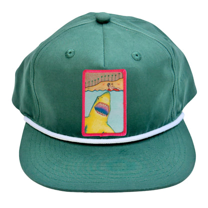5-Panel Flat Bill Rope Cap + Mars Patch