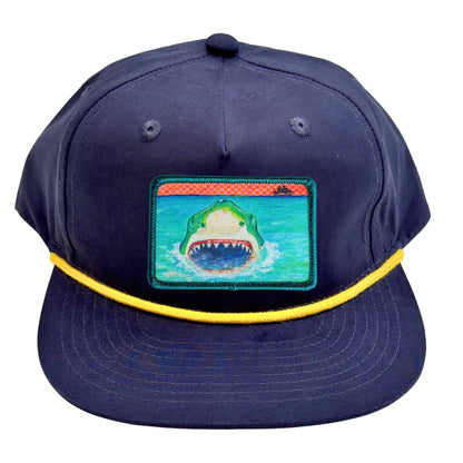 5-Panel Flat Bill Rope Cap + Mars Patch