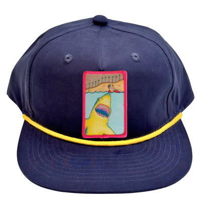 5-Panel Flat Bill Rope Cap + Mars Patch