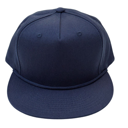 Flat Bill Golf Hat with Rope + Mars Patch