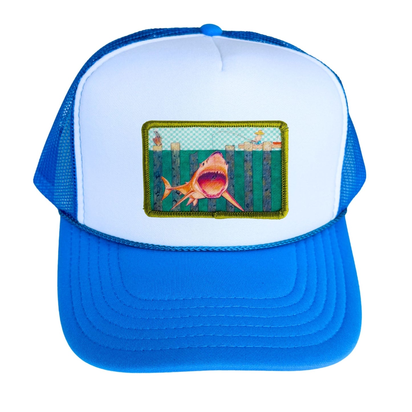 5-Panel High Crown Foam Trucker Hat + Mars Patch