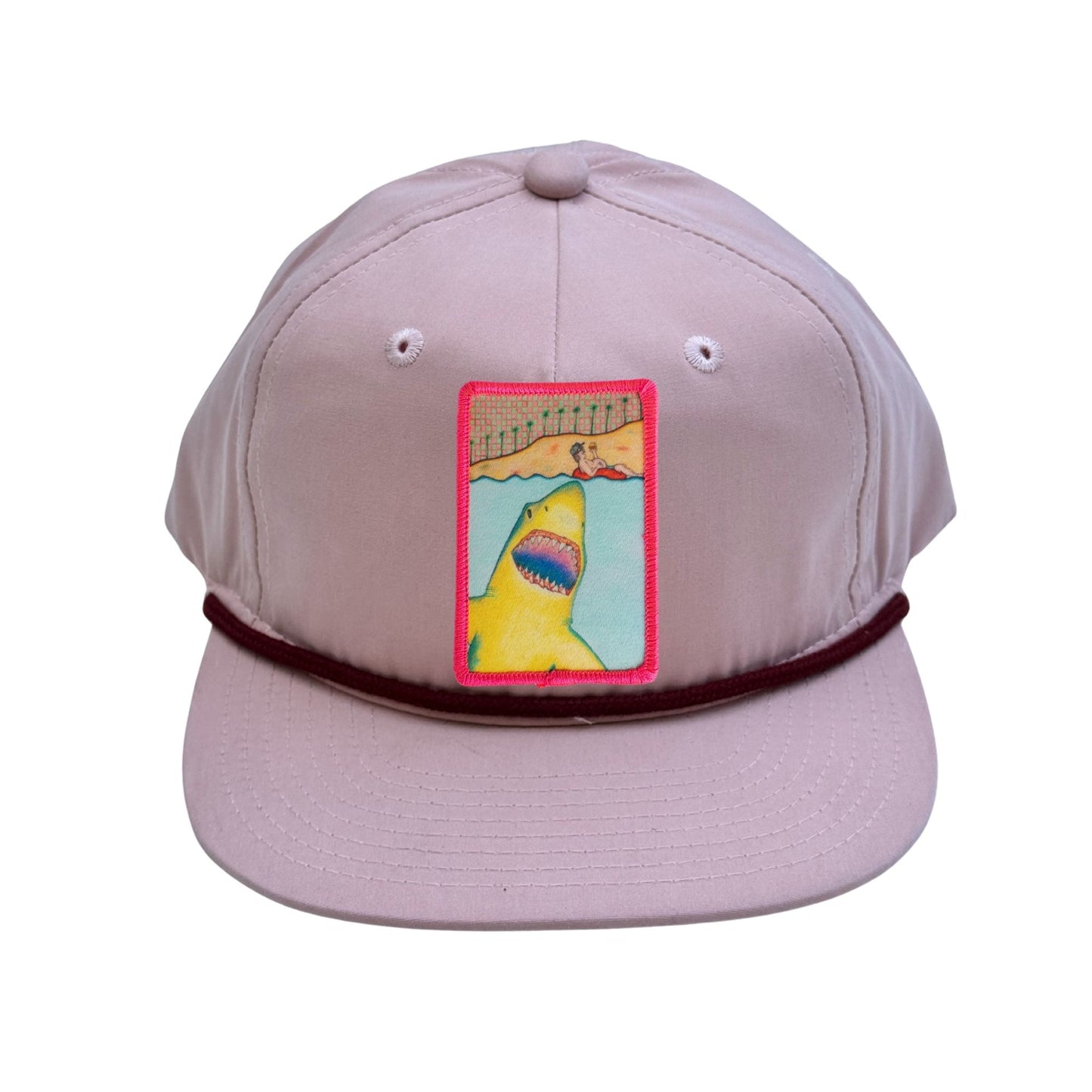 5-Panel Flat Bill Rope Cap + Mars Patch