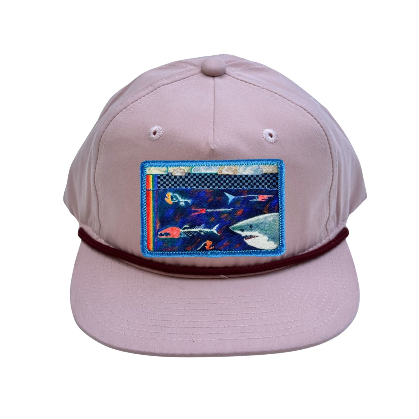 5-Panel Flat Bill Rope Cap + Mars Patch