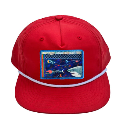 Richardson 256 Grandpa Rope Cap + Mars Patch