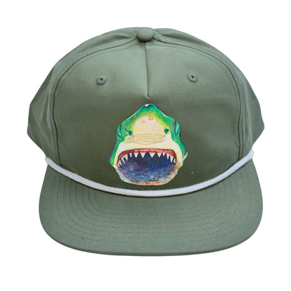 Richardson 256 Grandpa Rope Cap + Mars Patch