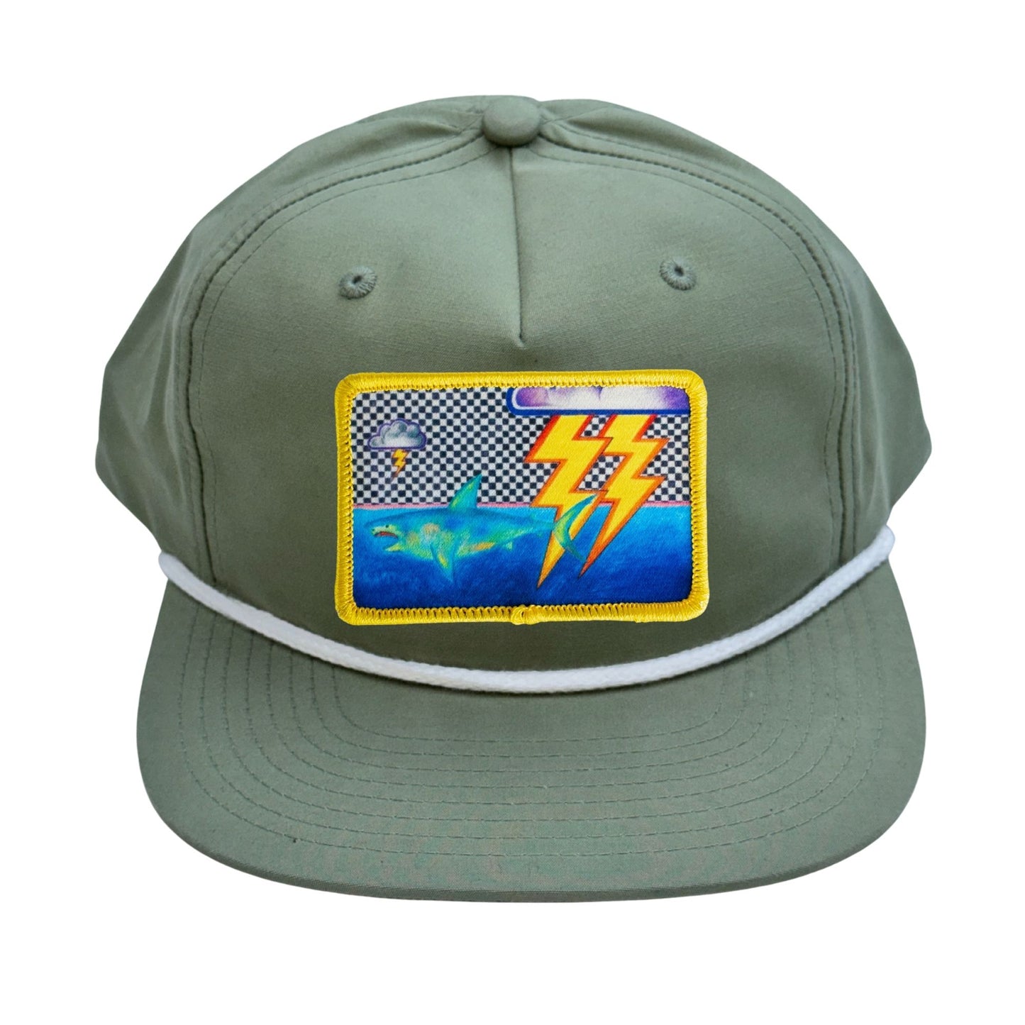 Richardson 256 Grandpa Rope Cap + Mars Patch