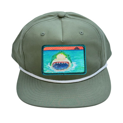 Richardson 256 Grandpa Rope Cap + Mars Patch