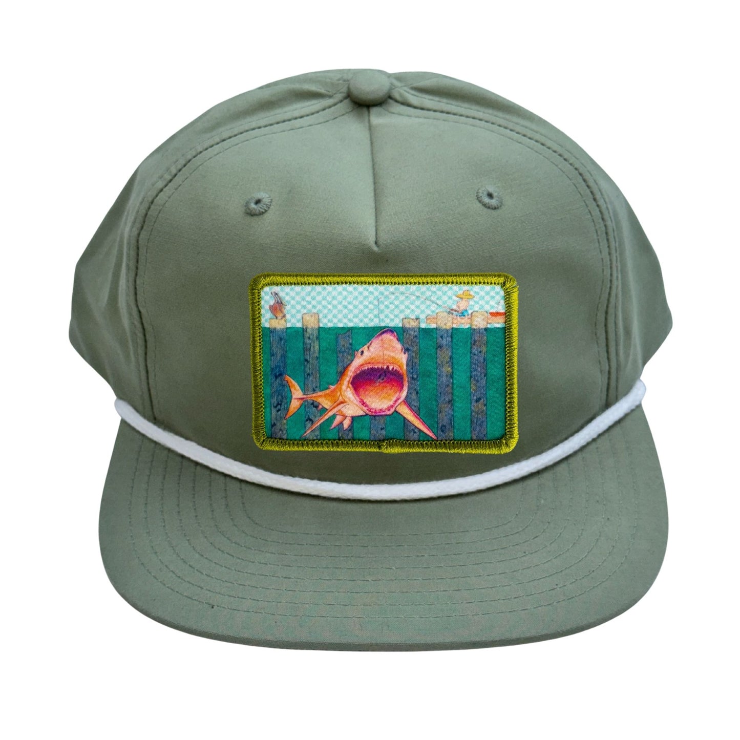 Richardson 256 Grandpa Rope Cap + Mars Patch