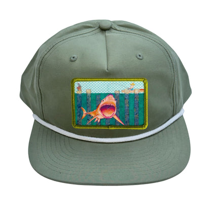 Richardson 256 Grandpa Rope Cap + Mars Patch