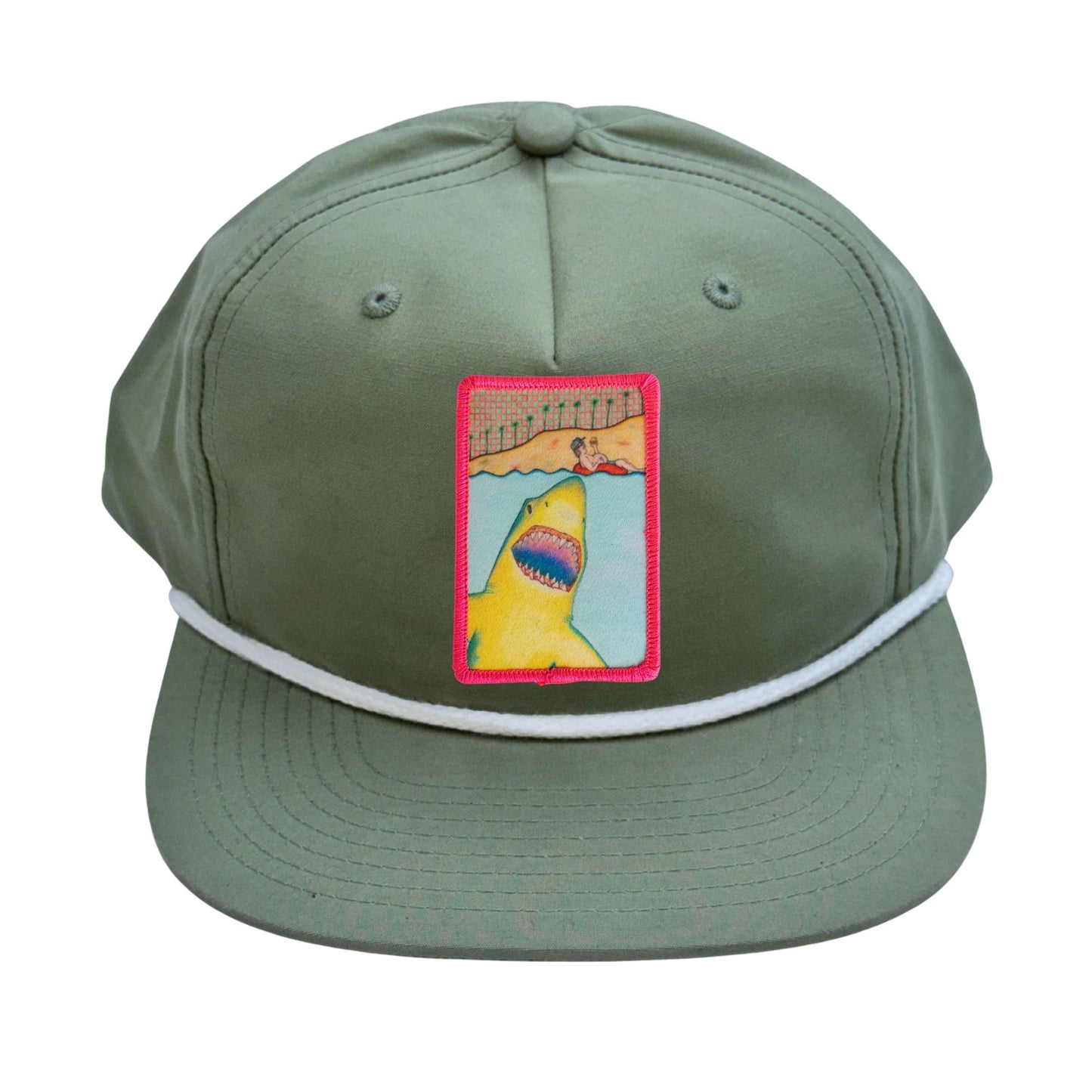 Richardson 256 Grandpa Rope Cap + Mars Patch