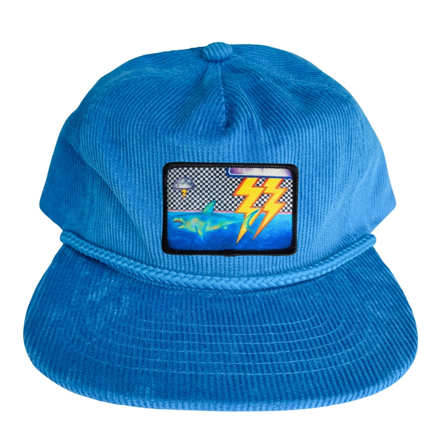 Corduroy Rope Snapback Hat + Mars Patch