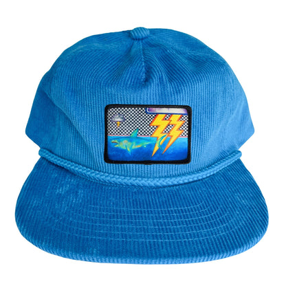 Corduroy Rope Snapback Hat + Mars Patch