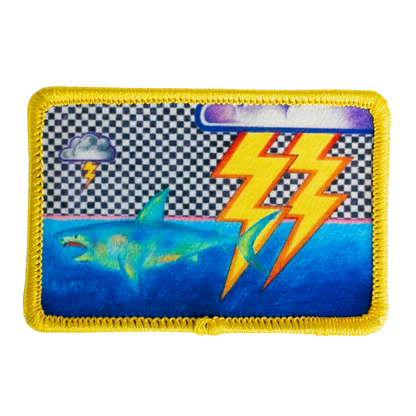 LIGHTNING BITES - Yellow Border - Headwear