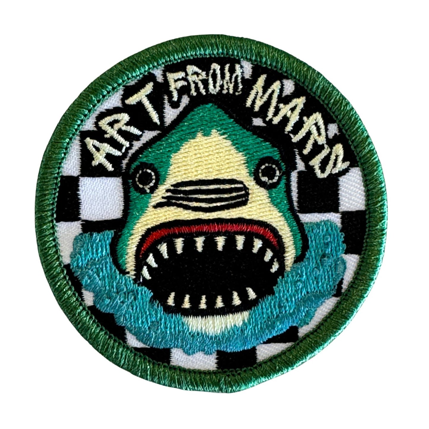 ART FROM MARS CIRCLE EMBROIDERED PATCH- Headwear