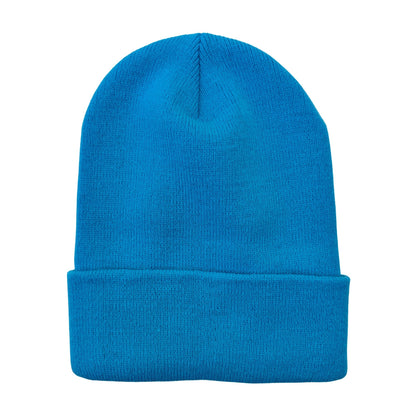 Richardson R18 Solid Beanie with Cuff + Mars Patch