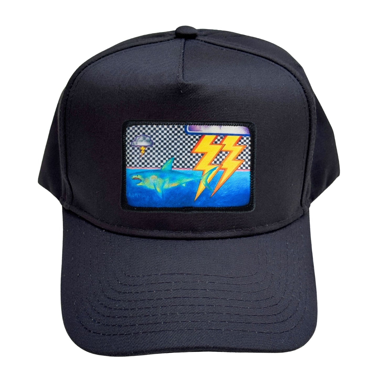 LIGHTNING BITES - Black Border - Headwear