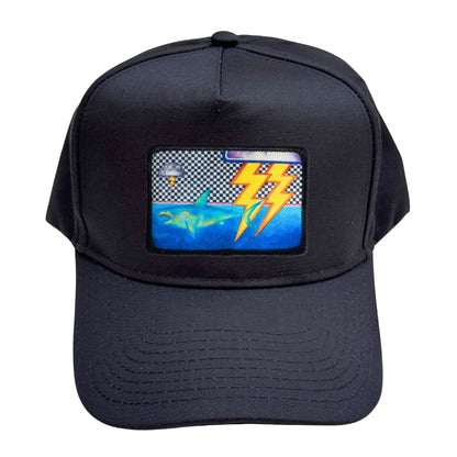 LIGHTNING BITES - Black Border - Headwear