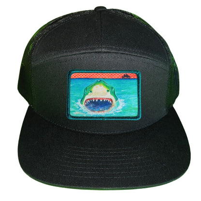 Richardson 168 7-Panel Trucker Hat + Mars Patch
