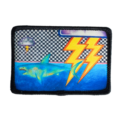 LIGHTNING BITES - Black Border - Headwear