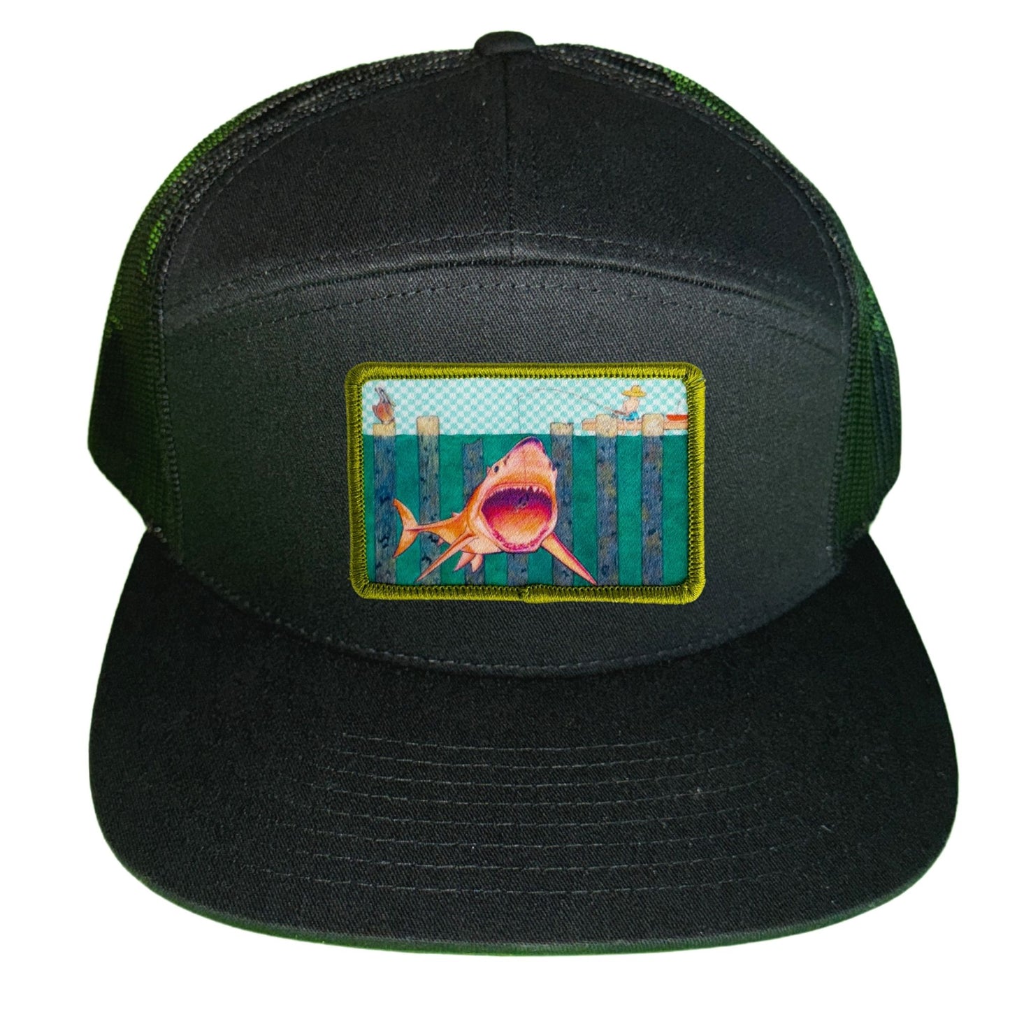 Richardson 168 7-Panel Trucker Hat + Mars Patch