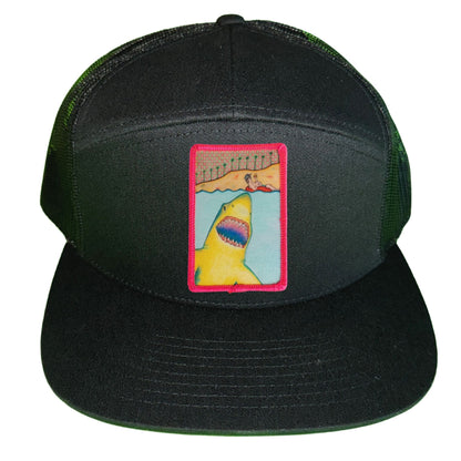 Richardson 168 7-Panel Trucker Hat + Mars Patch