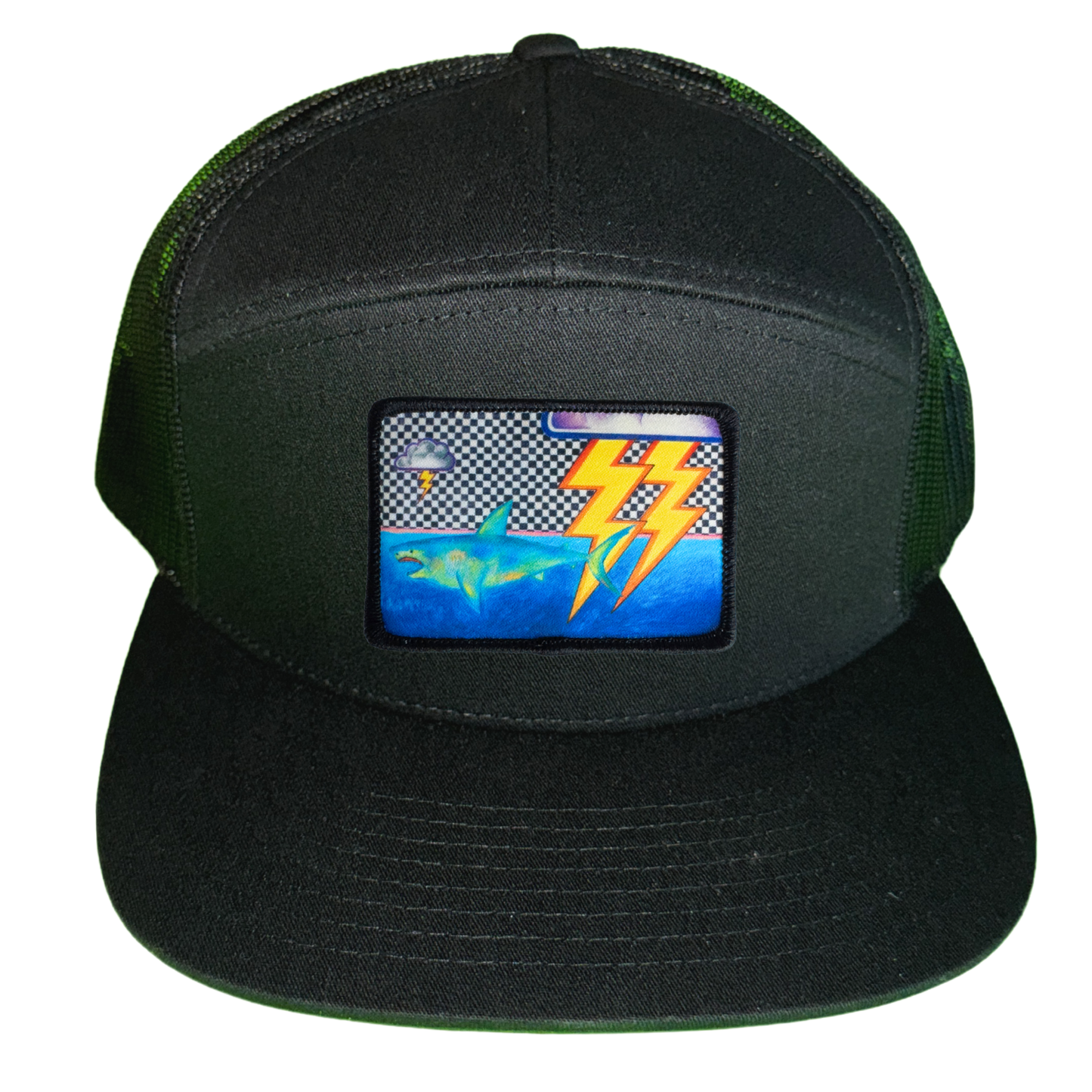 LIGHTNING BITES - Black Border - Headwear