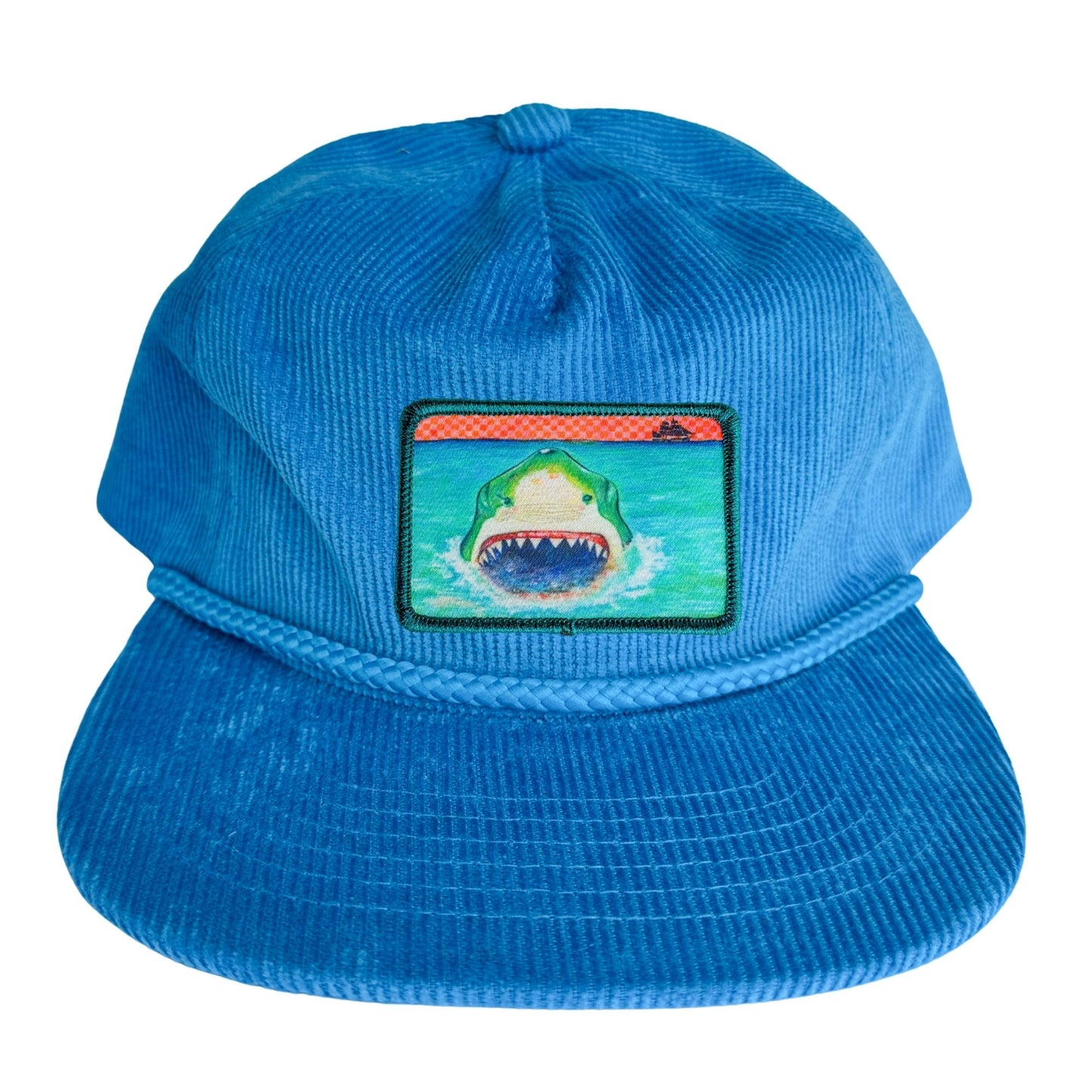 Corduroy Rope Snapback Hat + Mars Patch