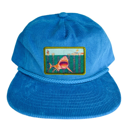 Corduroy Rope Snapback Hat + Mars Patch