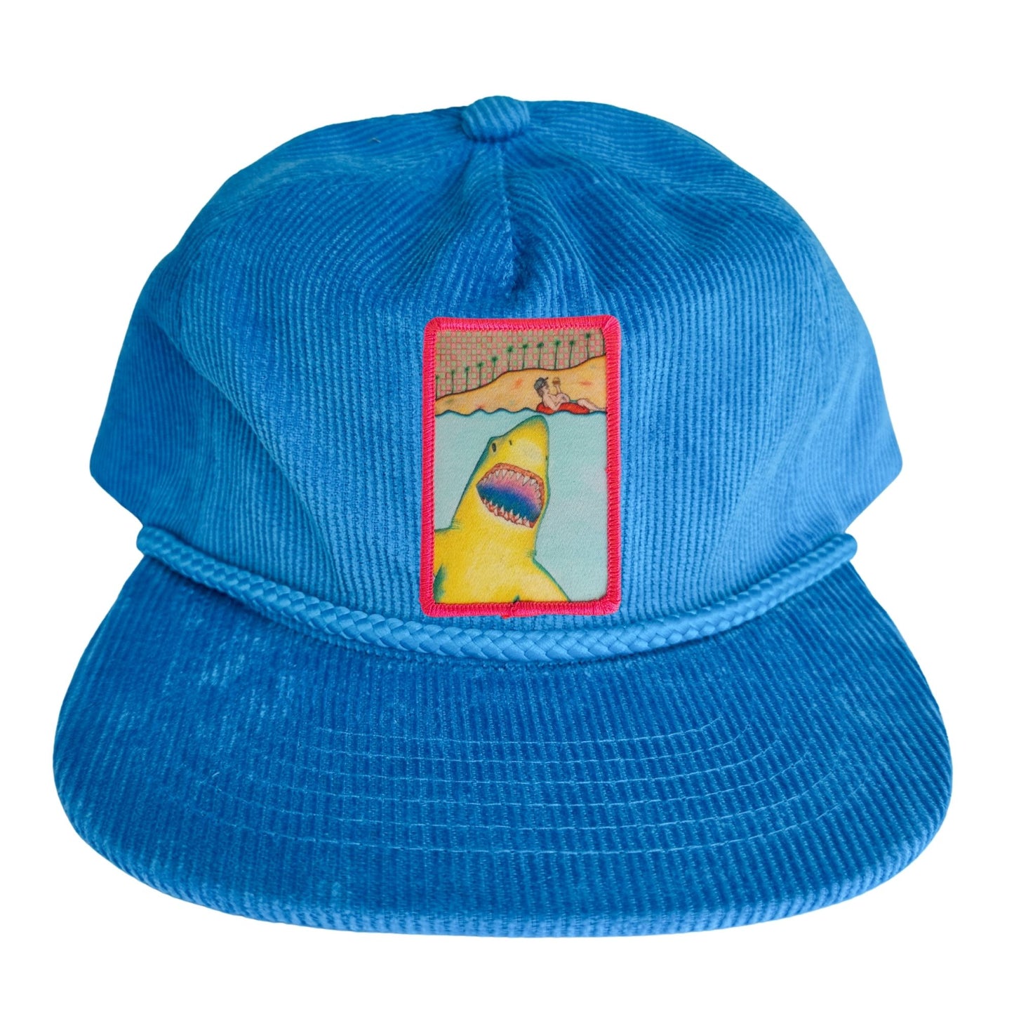 Corduroy Rope Snapback Hat + Mars Patch