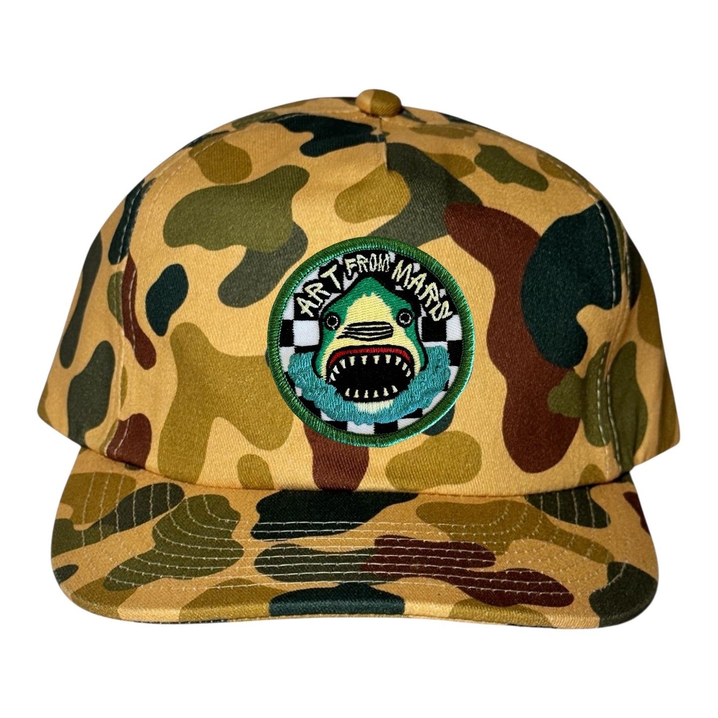 ART FROM MARS CIRCLE EMBROIDERED PATCH- Headwear