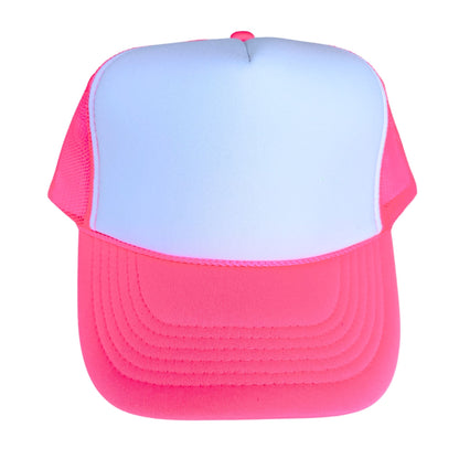 5-Panel High Crown Foam Trucker Hat + Mars Patch