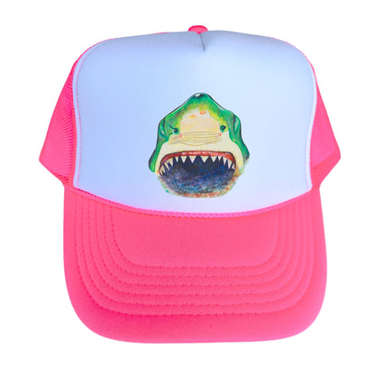 5-Panel High Crown Foam Trucker Hat + Mars Patch