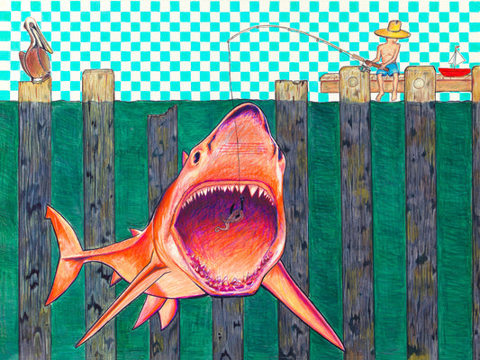 Early Bird Gets the Worm - Art Print